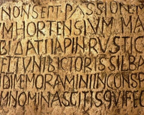 Latijnse tekst (cc - Pixabay - jillmackie)