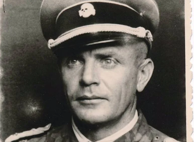 Portret van SS-generaal Heinz Harmel (Airborne Museum)