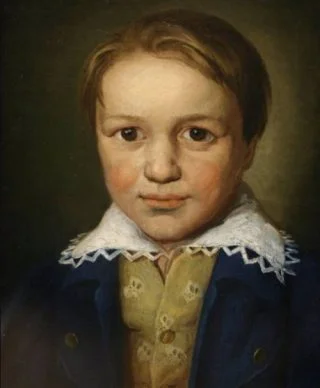 Portret van de dertienjarige Beethoven, onbekende meester uit Bonn (ca. 1783)