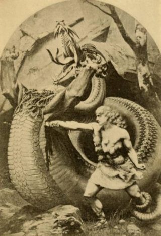 Siegfried de drakendoder (cc - Old Norse stories, 1900)