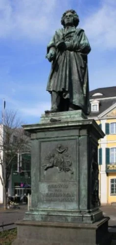 Standbeeld van Beethoven in Bonn