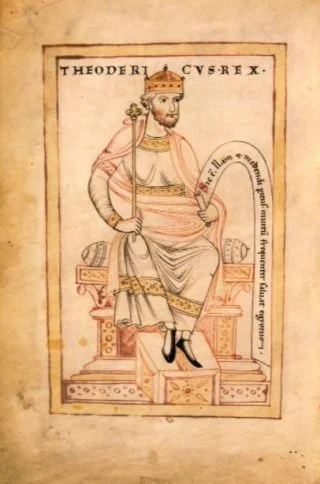 Theodorik de Grote, koning van de Ostrogoten