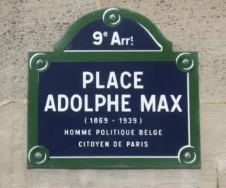Adolphe Max-plein in Parijs - cc