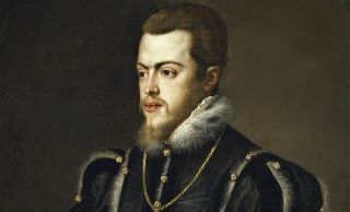 Filips II portret Titiaan