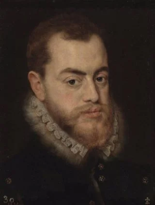 Portret van Filips II (Giacomo Antonio Moro)