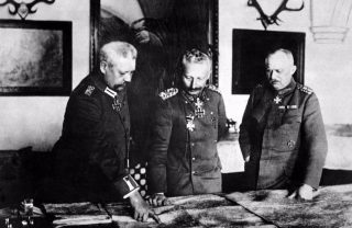 Wilhelm II en Erich Ludendorff