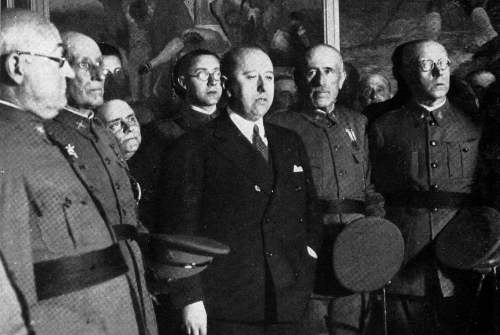 Benoeming van Gil-Robles tot minister van Oorlog in 1935