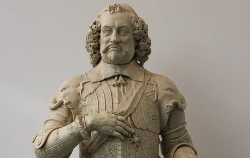 De verwijderde buste van Johan Maurits van Nassau-Siegen (cc - Beko)