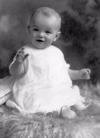 Marilyn Monroe als baby
