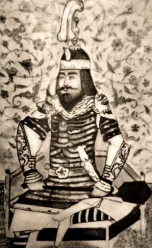Vijftiende-eeuws portret van Timoer Lenk