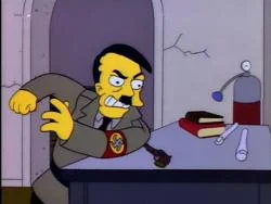 Adolf Hitler in The Simpsons