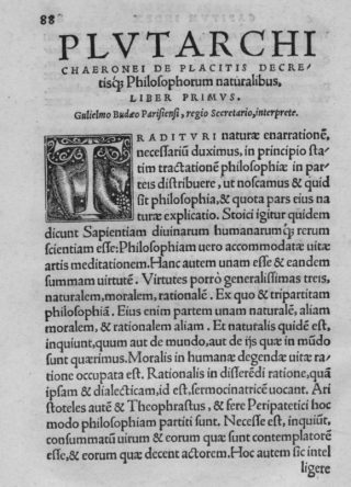 Moralia, 1531