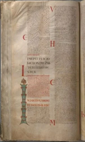 Pagina uit de Codex Gigas