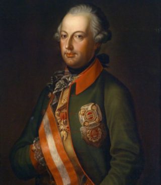 Portret van keizer Jozef II in uniform, ca. 1780