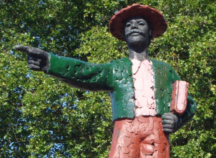 Standbeeld van Hendrik Hamel in Gorinchem