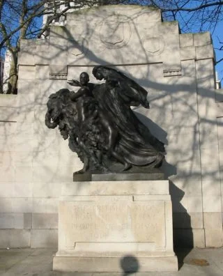 'Belgian War Memorial in Gratitude to Great Britain, 1920' (wiki - Man vyi)
