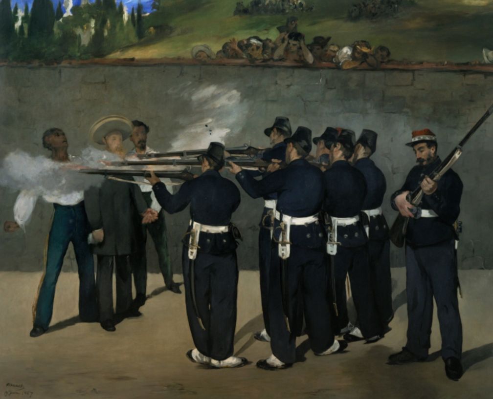 Executie van Maximiliaan (Édouard Manet, 1868)