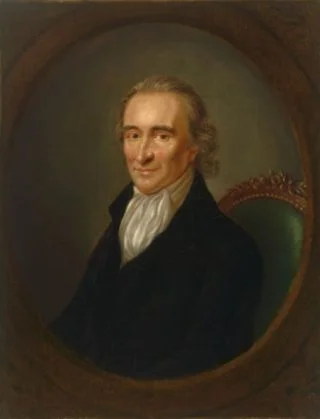 Thomas Paine, portret door Laurent Dabos (ca. 1792)