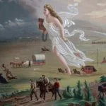 Manifest Destiny - ''American Progress', een schilderij uit 1872 van John Gast over de Amerikaanse vooruitgang