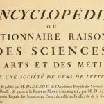 De Encyclopédie (1751-1772) van Denis Diderot, titelpagina