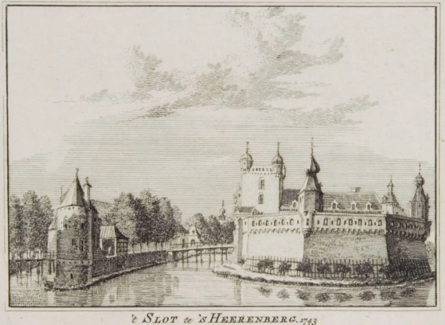 Huis Bergh in 1752
