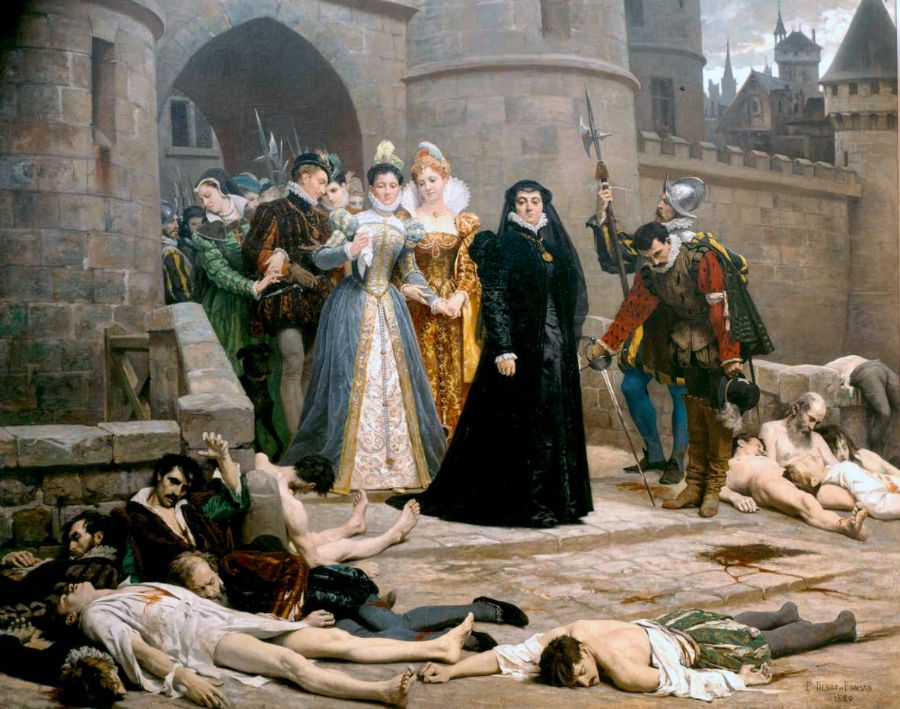 Slachtoffers van de Bartholomeüsnacht (Édouard Debat-Ponsan)