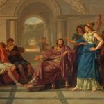 Telemachus aan het hof van koning Menelaüs