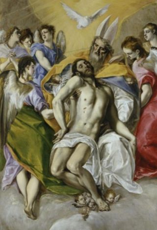 God de Vader, de Zoon en de Heilige Geest door El Greco