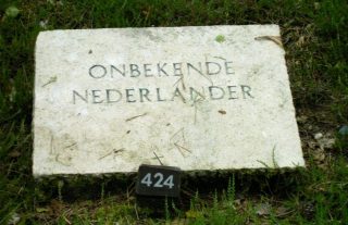 Graf voor een ´Onbekende Nederlander´