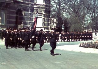 Still van een van de NSB-propaganda-films (Beeld en Geluid)