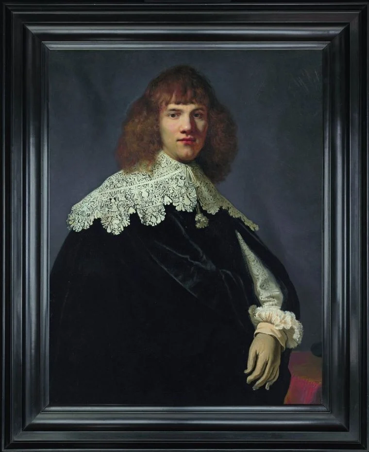 Rembrandt van Rijn (1606-1669): Portret van een jonge man’(olieverf op doek, 94,5×73,5 cm.) Foto René Gerritsen - Hermitage