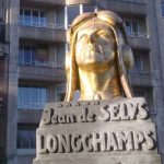 Bronzen borstbeeld van Jean de Selys Longchamps in Brussel (cc-Paul Boedts-wiki)