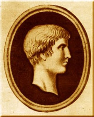 Fictief portret van Martialis, datum en maker onbekend.