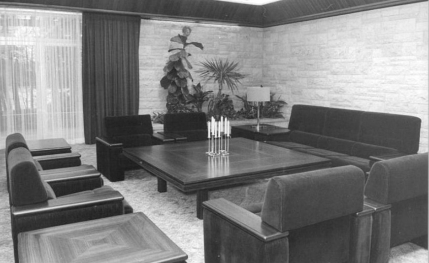 Conferentiekamer in het Gästehaus van de DDR (cc - Bundesarchiv, 1981) 