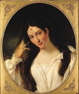 La Malibran door François Bouchot, 1831 (Louvre, Parijs) - Publiek Domein / wiki