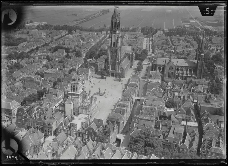 Delft voor 1940 (CC-BY 4.0 – NIMH)