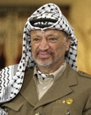 Yasser Arafat in 1994 (CC BY-SA 3.0 - wiki)
