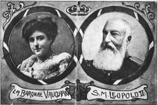 Blanche Delacroix en Leopold II van België