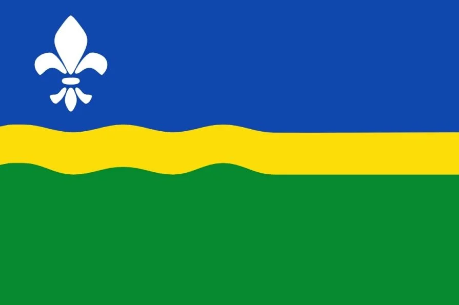 Volkslied van Flevoland - 'Waar wij steden doen verrijzen...' (Vlag van Flevoland)