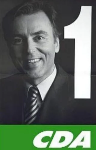 Elco Brinkman op de verkiezingsposter van het CDA, 1994 (verkiezingsaffiches.nl)