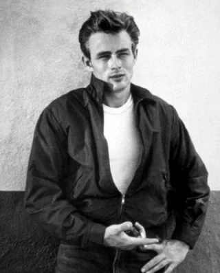 James Dean in Rebel Without a Cause uit 1955 (Publiek Domein - wiki)