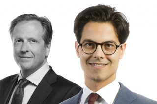 Alexander Pechtold en Rob Jetten (CC BY-SA 4.0 - Sebastiaan ter Burg en Levien Willemse - bewerking Historiek)