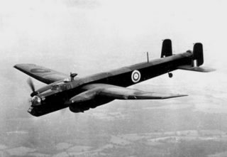 Whitley bommenwerper van de RAF (Publiek Domein - RAF)