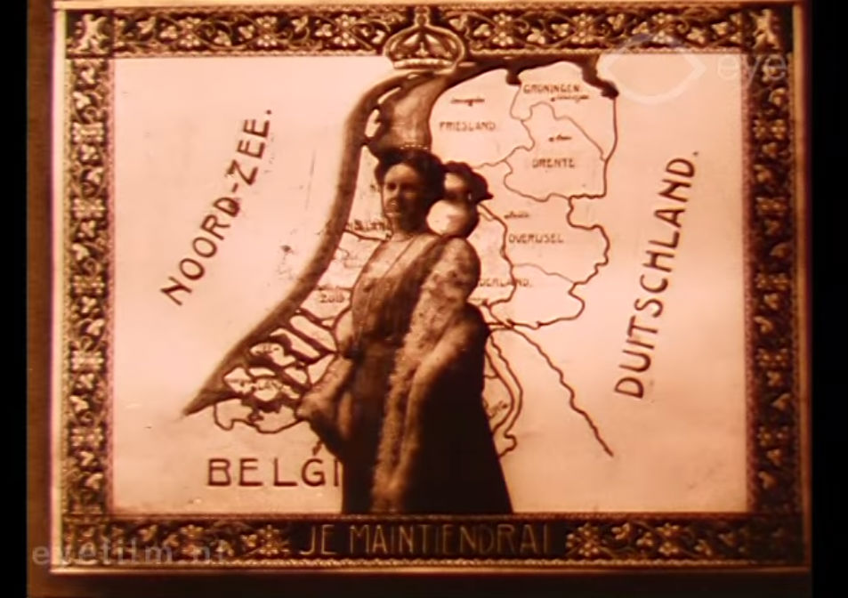 Still uit de 'Nederlandsche Leger- en Vlootfilm'