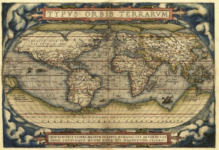 De geschiedenis van de cartografie Historiek