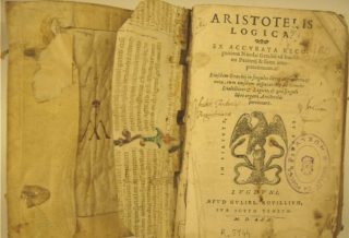 Uitgave van Aristoteles' Logica uit 1570 (CC BY-SA 3.0 - Biblioteca Huelva)