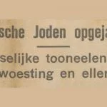 Kop in De Banier van 11 november 1938 (Delpher)