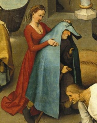 De blauwe huik volgens Pieter Bruegel de Oude