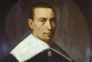 Gysbert Japicx, in 1637 geschilderd door Matthijs Harings