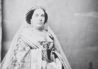 Isabella II van Spanje in 1860 - José Albiñana - Museo Del Prado (Publiek Domein - wiki)
